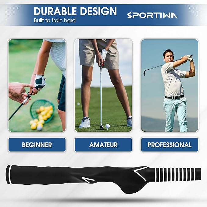 1Pcs Golf Grip Trainer Right Hand for Golf Club | Enhance Grip Strength and Swing Technique | RH Molded Anti-Slip Wrist Trainer Swing Grip Aid | Ideal for All Levels of Play