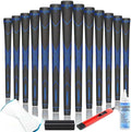CHAMPKEY Premium Rubber Golf Grips 13 Pack | High Traction and Feedback Rubber Golf Club Grips | Choose Between 13 Grips with 15 Tapse and 13 Grips with All Kits