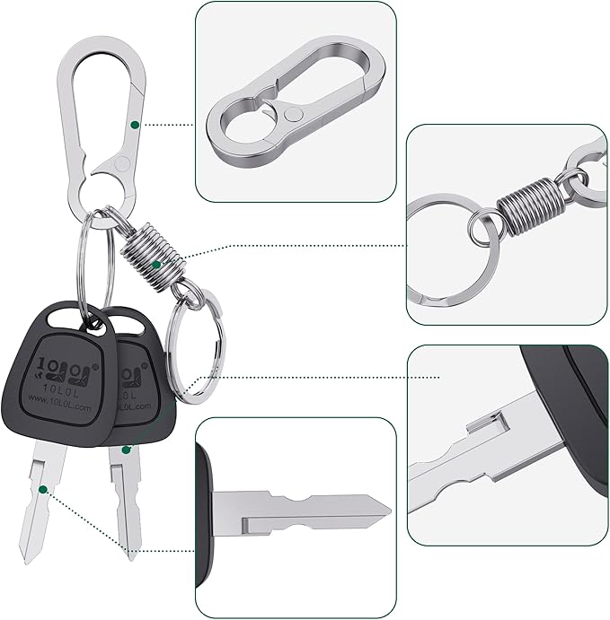 Replacement Golf Cart Keys,Ignition Key for Club Car DS 1982-Up (4 pcs)