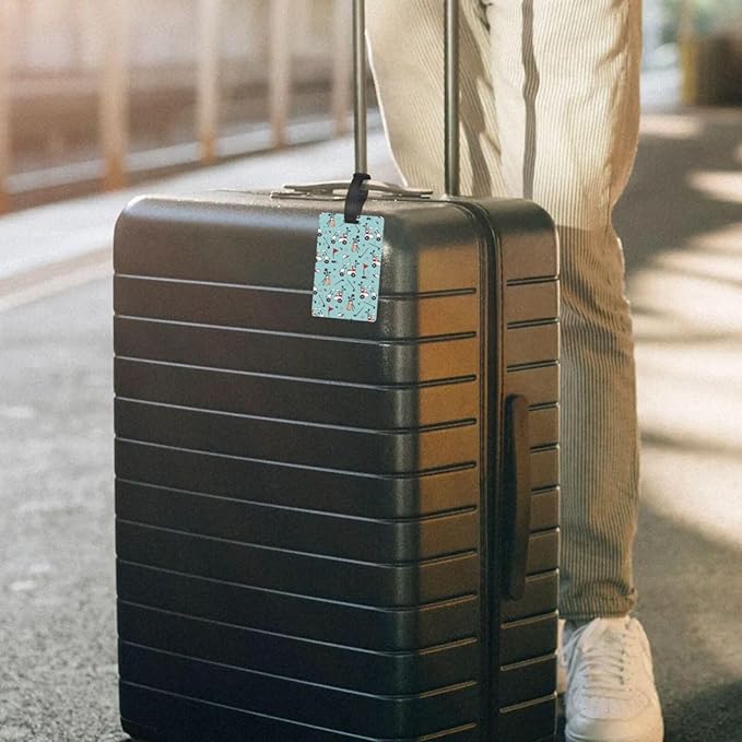 Golf Luggage Tag Suitcase Identify Labels Personalized Travel Bag Tag 2.5X4.1Inch