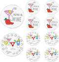 Amy Sport Golf Ball Markers Assorted Patterns Fits All Magnetic Golf Tools Value Set, Alloy Soft Enamel Technique Marker for Hat Clips Gloves Golf Divot Tools Marks