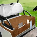 Golf Cart Seat Cover, Universal Bench Seat Cover with Storage Pockets, Non-Slip Seat Protector for Golf Cart, Fits EZGO Club Car Yamaha, Easy Install