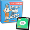 Dad Joke Desk Calendar 2026 - Funny Gifts for Dad, Page a Day Desk Calendar with 365 Daily Dad Jokes, White Elephant Gifts, Fathers Day Dad Gifts, Gifts for Men, Stocking Stuffers, Dad Christmas Gifts