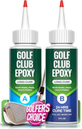 Golf Club Epoxy – Epoxy Glue for Golf Club Repair for All Golf Shafts, Heads, Drivers, Putters, and Irons, Works on Graphite & Steel Shafts