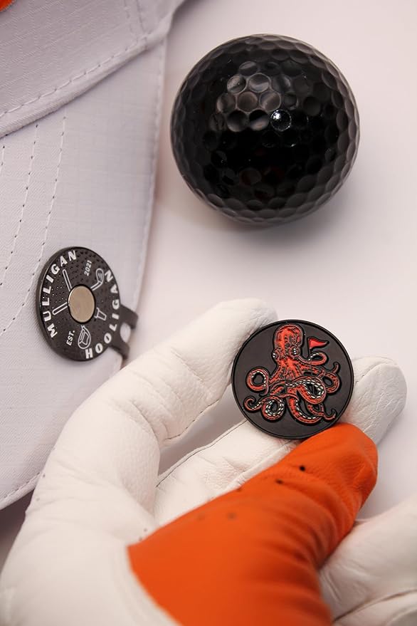 Funny Golf Ball Marker + Premium Magnetic Hat Clip | Unique Gift for Men & Women Golfers | Hilarious Golf Accessory for Any Golfer | NEW Designs!