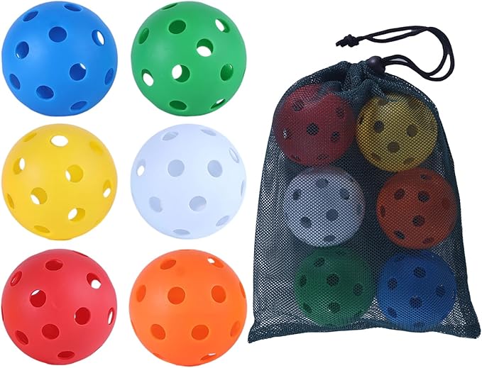 Backyard Golf Games Ball Baseball Training Ball Golf Bucket Game Practice Game Replacement Balls for Indoor Outdoor Backyard Lawn