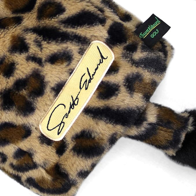 Scott Edward Golf Club Cover Fit Well for Driver or Fairway Wood Golf Club, Funny Cute Animal Design Soft Functional Golf Headcover Stylish Protection for Your Clubs for Men and Women