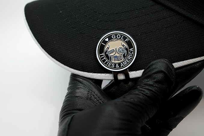 Funny Golf Ball Marker + Premium Magnetic Hat Clip | Unique Gift for Men & Women Golfers | Hilarious Golf Accessory for Any Golfer | NEW Designs!
