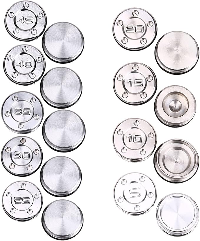 NA 2pcs Silver Number Golf Custom Weights for Titleist Scotty Cameron Newport Studio California Putters 5g-45g for Option