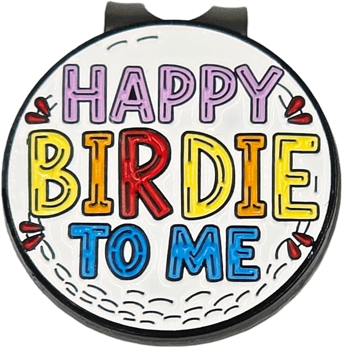 Funny & Unique Golf Ball Markers with Hat Clip – Food & Fun Icons – Perfect Golf Accessories & Gifts