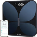 Wyze Smart Scale X Butterfly - Scale for Body Weight, BMI, Body Fat, Muscle Mass, Accurate Bathroom Digital Scale with Heart Rate Monitor | Sync Fitness Apps | for People, Baby & Pet, 400 lbs, Black