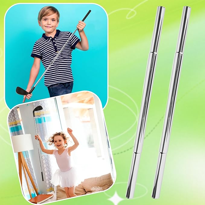 8 Pcs Golf Club Extensions Iron Putter Golf Shaft Extension for Iron Wooden Club Putters Parts