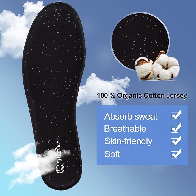 3 Pair -Shoe Inserts for Mens Memory Foam Insoles,Replacement Insoles for Work Boots Running Shoes, Cushion Shock Absorbing for Foot Pain Relief, Comfort Breathable Inner Soles Black 45EU,US12