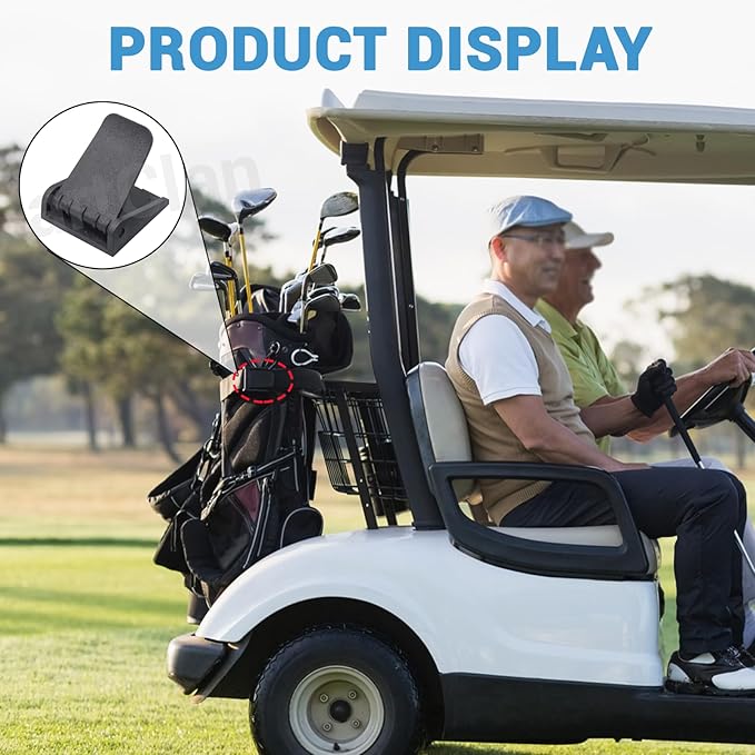 Golf Cart Bag Rack Strap Buckle, Suitable for Yamaha G1,G2,G9,G14,G16,G19,G22,G29 1985 to 2016 JN6-K8380-00(2 Packs)