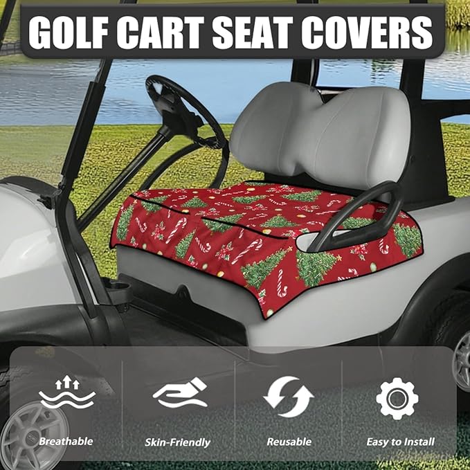 Golf Cart Seat Covers Universal Golf Cart Seat Cover Blanket Cushion Cover Sports Golf Cart Accessories