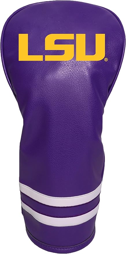 Team Golf NCAA Vintage Driver Golf Club Headcover (Printed), Form Fitting Design, Retro Design with Fleece Lining for Extra Club Protection