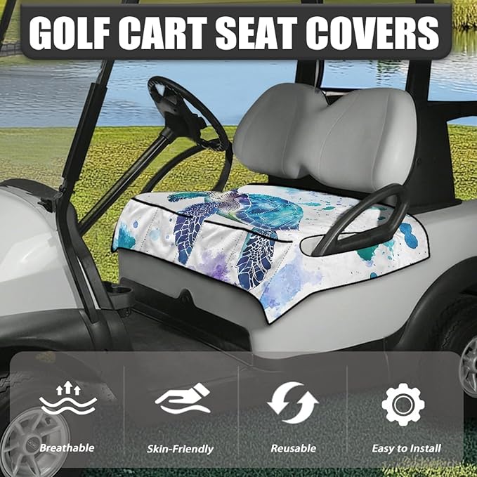 Golf Cart Seat Covers Universal Golf Cart Seat Cover Blanket Cushion Cover Sports Golf Cart Accessories