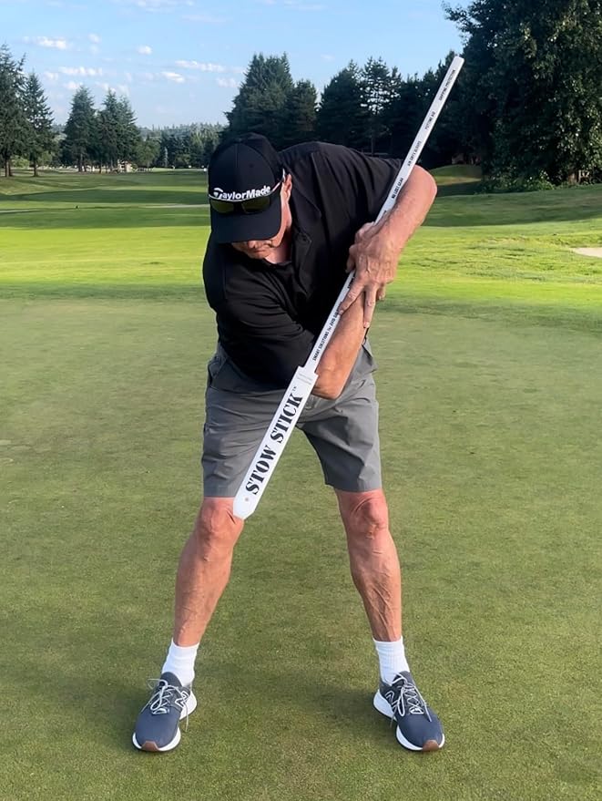 Adds Golf Skill, Play Smart & Putt Better, Protects Clubs, No Lost Gear, Travel Bag Arm, Resistance Tool, Putting Alignment Aid, Pregame Warm-Up, Golf Forever Stretching Bar & Training
