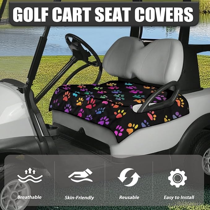 Golf Cart Seat Covers Universal Golf Cart Seat Cover Blanket Cushion Cover Sports Golf Cart Accessories