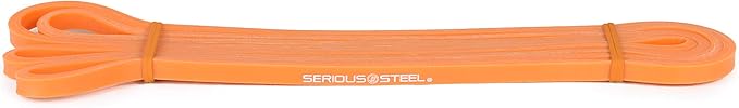 SERIOUS STEEL FITNESS Assisted 41" Pull-Up Band, Resistance & Stretch, Powerlifting & Pull-up Assist Loop (Single Band)