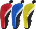 Andux Golf Hybrid Club Head Covers with Dial No. Tag Pack of 3 (All The Same Size)
