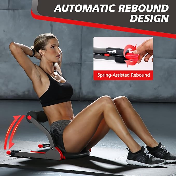 Wonder Core Smart, Ab Machine, Ab Workout Equipment, Sit Up Machine & Exercise Equipment, Ab Crunch Machine for Stomach Workout, Ab Core Trainer Abdominal Machine for Home Gym