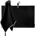 Magnetic Golf Towel with Clip and Cleaning Pocket -Ideal for Male Golfers, perftct Gifts for Men-Golf Accessories for Golf Bags, Carts or Clubs 24"*16"