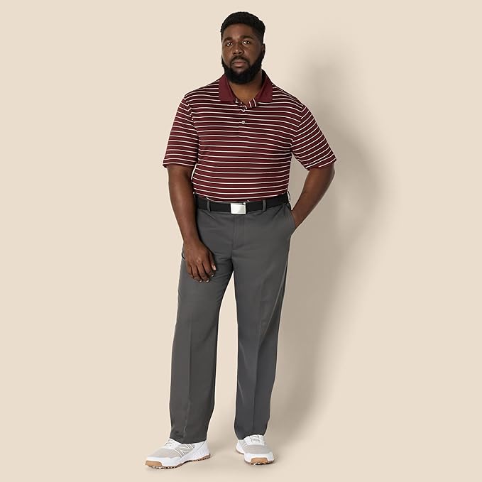Amazon Essentials Mens Golf Polo Shirt, Moisture-Wicking Quick Dry, Short Sleeve