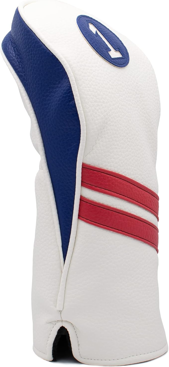 ProActive Sports Vintage Golf Club Head Covers | Classic Leather Look
