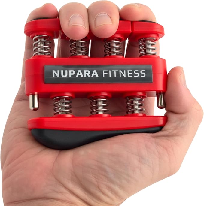 Grip Strength Trainer - Hand Strengthening Device, Finger Exerciser, Grip Trainer, Hand Exerciser, and Forearm Strengthener.