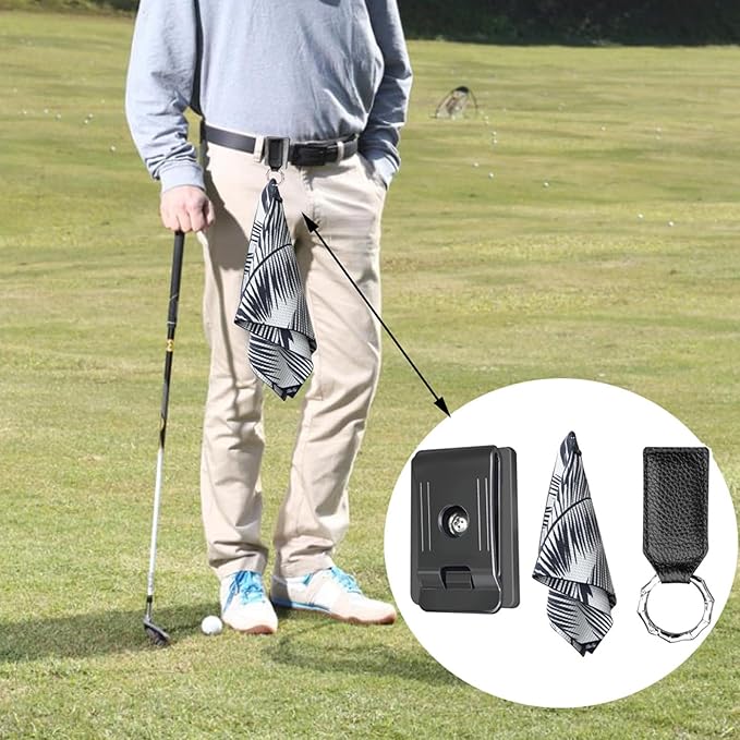 Magnetic Clips for Magnetic Golf Towel Heavy Duty Magnetic Clip for Golf Bags for Men Golf Bags