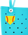 Acrylic Decoration Accessory for Bogg Bag and Simply Southern Tote,Insert Bag Charm for Beach Handbag Tote Bag