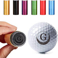 Custom Golf Ball Stamp, Personalized Golf Ball Stamp, Golf Ball Stamp Markers,Waterproof Ink Customizable Golf Ball Stamp, Gifts for Dad & Golfers