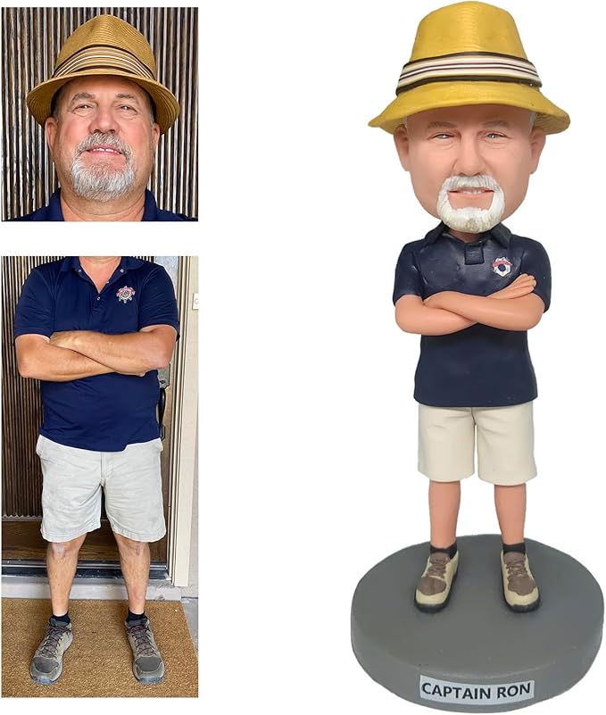 Yolie Stylishbobblehead Customized Bobblehead Dolls, Golf Handmade Personalized Sculpture Gifts for Men, Boyfriends, Husbands, Office Colleagues or Bosses