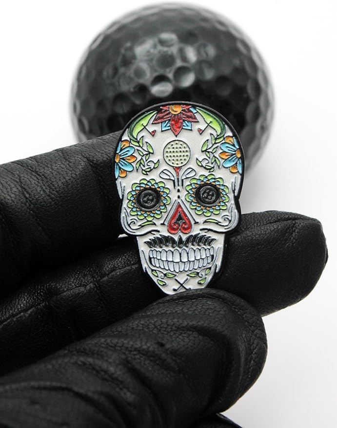 Funny Golf Ball Marker + Premium Magnetic Hat Clip | Unique Gift for Men & Women Golfers | Hilarious Golf Accessory for Any Golfer | NEW Designs!
