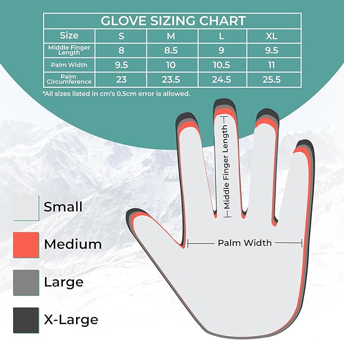 Mountain Made Warm Gloves for Men, Women, Touchscreen Sensitive with Good Grip for Running, Cycling, Driving, Golf, Outdoor Sports and Work with Upgraded Zipper