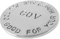 Golf Ball Marker - Personalized Two-Sided - Hand Stamped Sterling Silver with Names