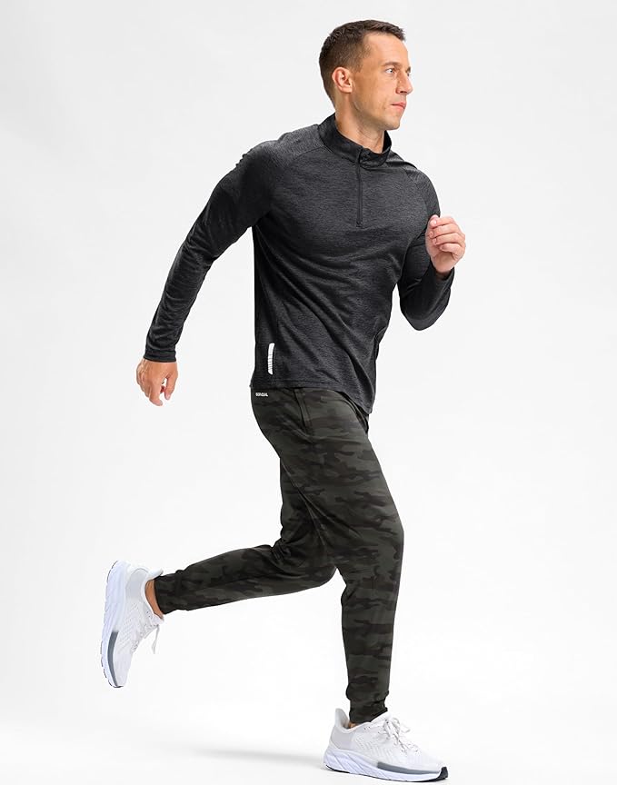 G Gradual Men's Golf Joggers Pants with Zipper Pockets Stretch Sweatpants Slim Fit Track Pants Joggers for Men Work Running