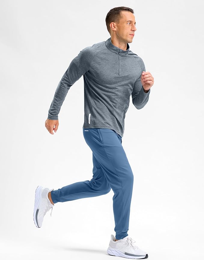 G Gradual Men's Golf Joggers Pants with Zipper Pockets Stretch Sweatpants Slim Fit Track Pants Joggers for Men Work Running
