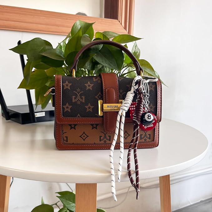 Tote Bag Purse Charms for Handbags - Cute Keychain, Y2K Rope Key Chain Accessories - Designer Jewelry Gift for Women