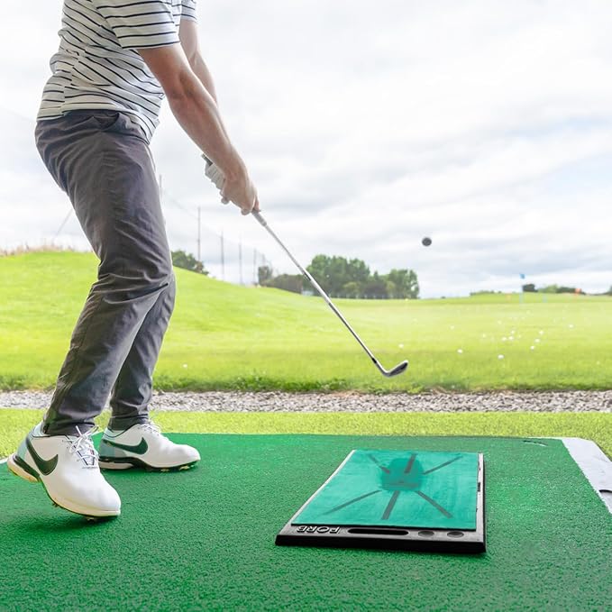 FORB Golf Hitting Mats | Premium Quality Golf Mats to Improve Your Swing | Golf Practice Mat | Driving Range Mat | 8 Styles with Optional Upgrades