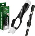 Golf Grip Trainer,Golf Club Grip Trainer Right Hand,Golf Grip Swing Training Aid for Golfer Proper Hand Position,Attaches to Most Golf Handles