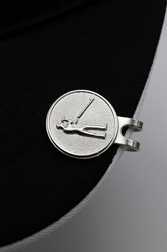 Funny Golf Ball Marker + Premium Magnetic Hat Clip | Unique Gift for Men & Women Golfers | Hilarious Golf Accessory for Any Golfer | NEW Designs!