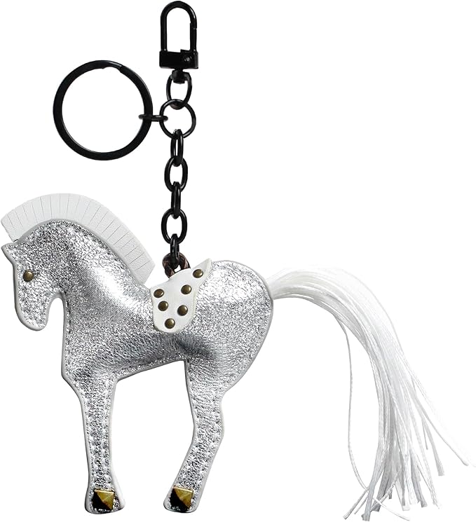Horse Keychain, Hanging Charm Accessory for Purse, Bag and Backpacks Pony Key Chain for Women