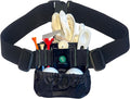 Golf Valuables Pouch Bag - Golf Balls Bag for tees, Balls, Ball Marker, Divot Repair Tool, Keys, Cards & Cash - Golf Caddy Belt Pouch for Women & Men- Golf Accessories Gift for Golfers