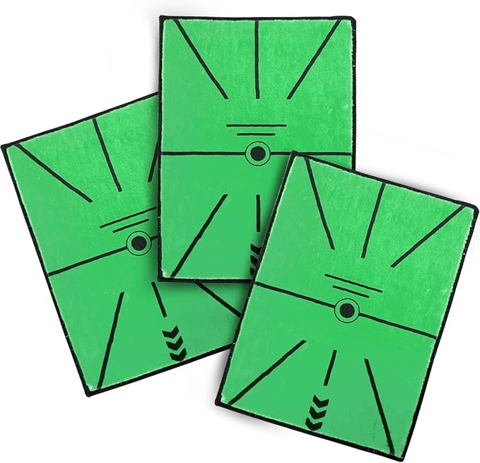 Replaceable Golf Training Practice Mat for Real-Time Swing Path Feedback 3 Pack, Golf Accessories and Gifts for Men/Women, Golfers, Beginners & Pros for Home Indoor Outdoor