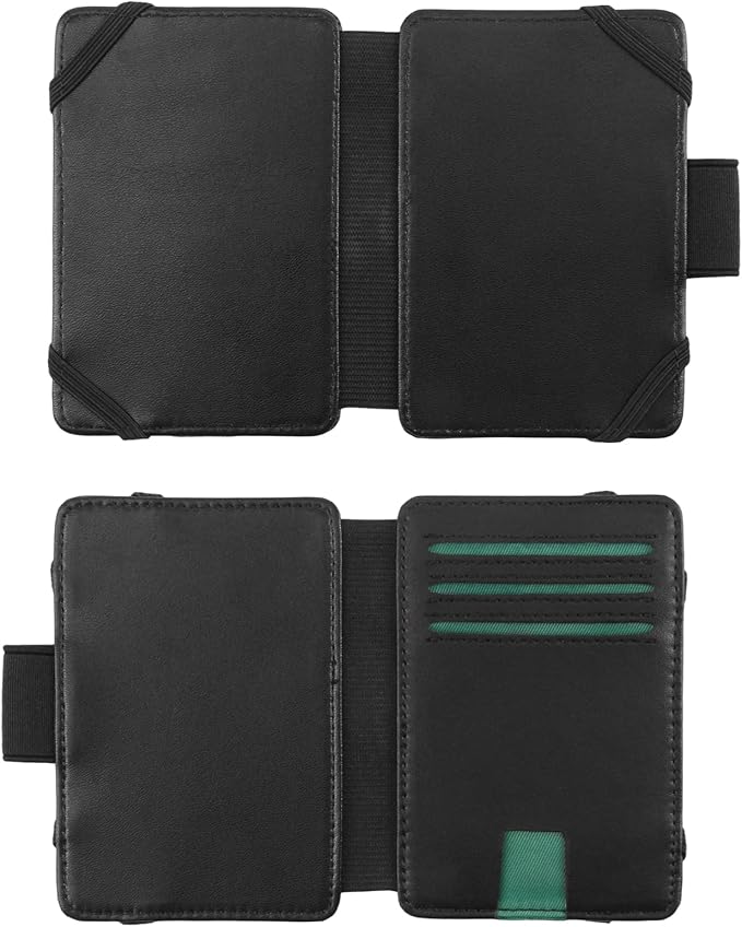 Golf Scorecard Golf Wallet with Pencil Holder Scorecard Wallet - Hold Credit Cards, Pens/Pencil, Clip