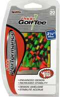Pride Performance 3-1/4" Striped Golf Tee, 30 Count