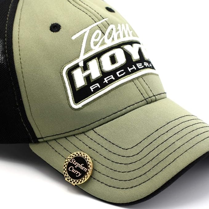 Free Engraving - 2 Sets of Golf Ball Markers with Hat Clip, Premium Golf Gifts for Men by Womens