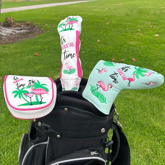 Giggle Golf Utility/Hybrid Head Cover, Colorful Club Covers for Men & Women
